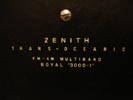 Zenith Trans-Oceanic Royal 3000-1