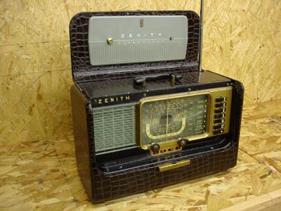 Zenith Trans Oceanic H500 Vintage Tube Radio