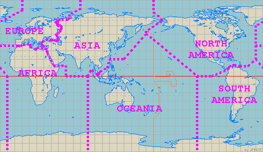 WAC Zones Map